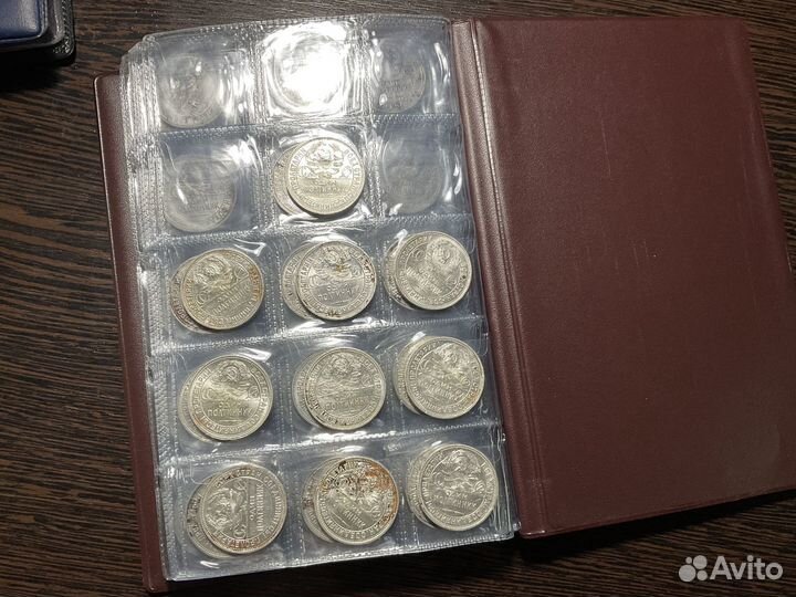 Советские серебрянные полтинники 1924-1927год люкс