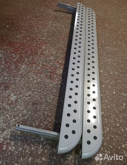 Пороги 2131 эксклюзив с металлическим листом