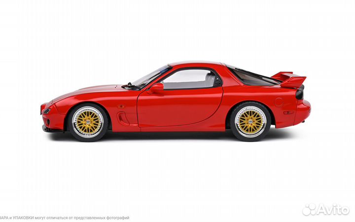 Mazda RX7 Type RS FD3S red 1/18 Solido