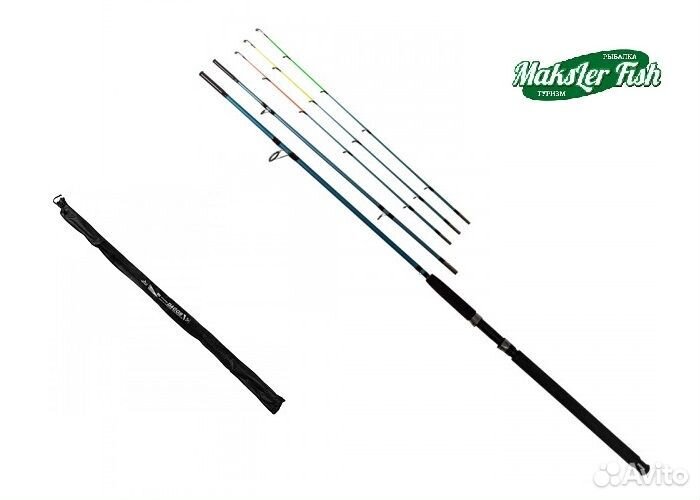 Спиннинг фидер dagos секции 2+3 3,6 м 60-180гр