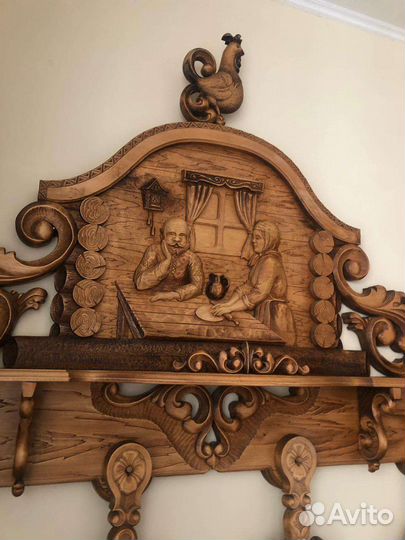 Деревянное интерьерные панно для кухни