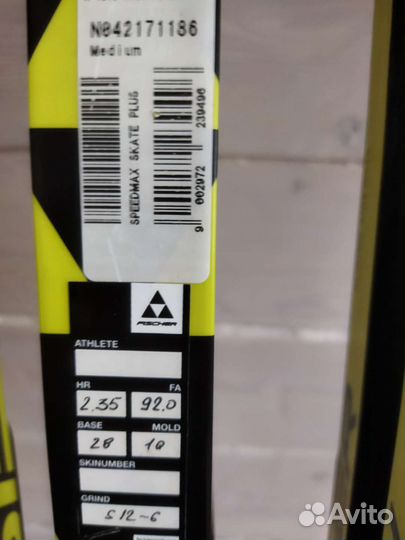 Лыжи беговые fisher speedmax