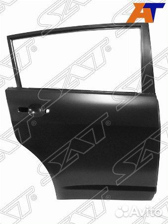 Дверь задняя nissan tiida, nissan tiida C11 04-10