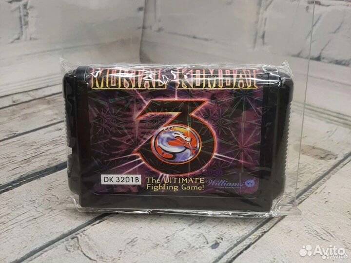 Картридж для Sega Ultimate Mortal Kombat 3