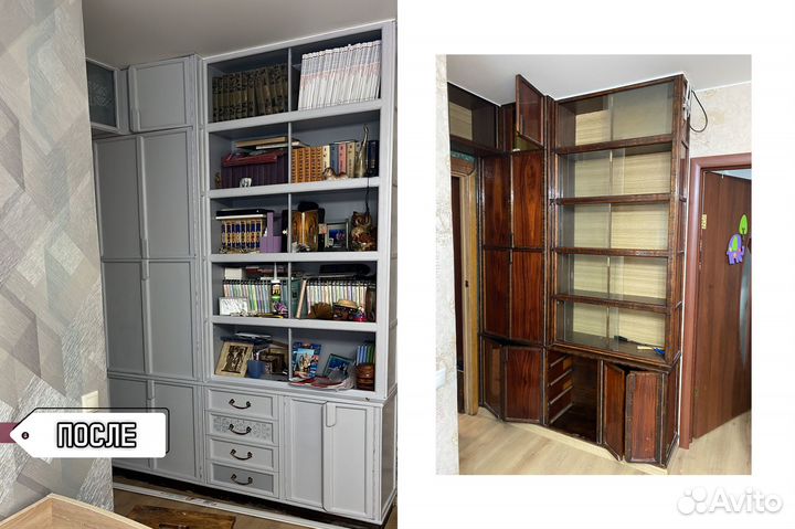 Покрасить/перекрасить мебель; обновить мебель