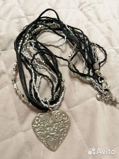 Ожерелье с сердцем с Бали