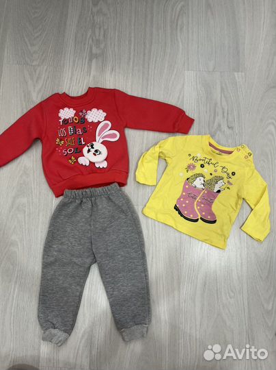 Пакетом 68-74 на девочку