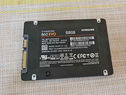 Ssd samsung 860 Evo 500gb