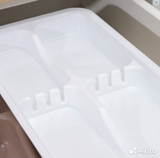 Лоток двойной для столовых приборов