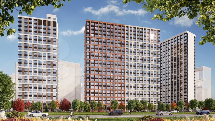 1-к. квартира, 41,5 м², 23/24 эт.