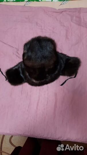 Шапка лисья и норковая