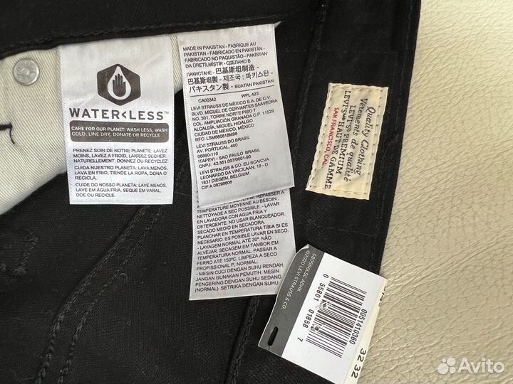 Джинсы LEVi'S Premium 514 Оригинал 32х32