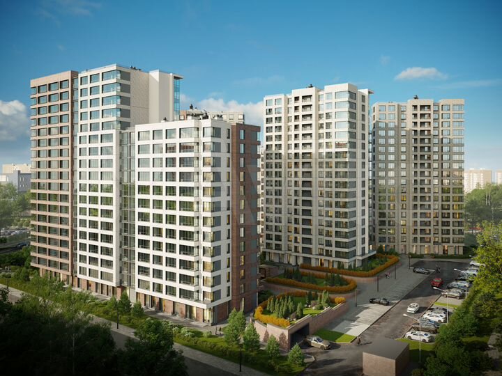 2-к. квартира, 65 м², 3/13 эт.