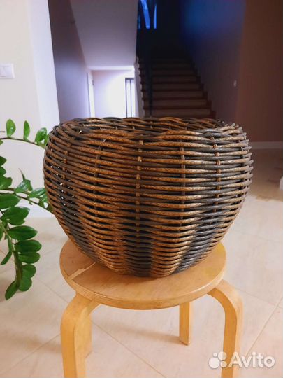 Мастер класс по плетению кашпо из ротанга