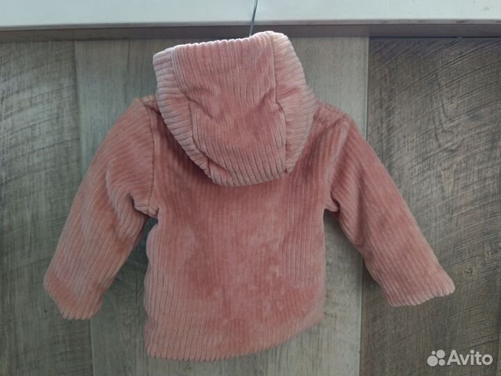 Вельветовая куртка для девочки 68рр