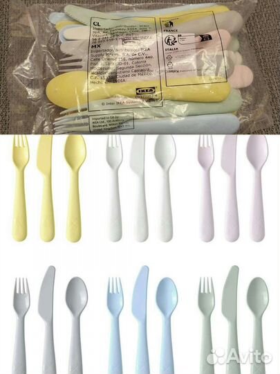 IKEA Икеа Калас детская посуда