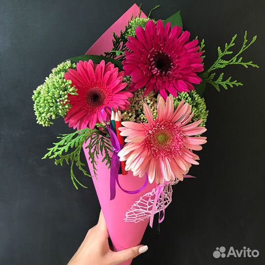 Букет на 1 сентября цветы