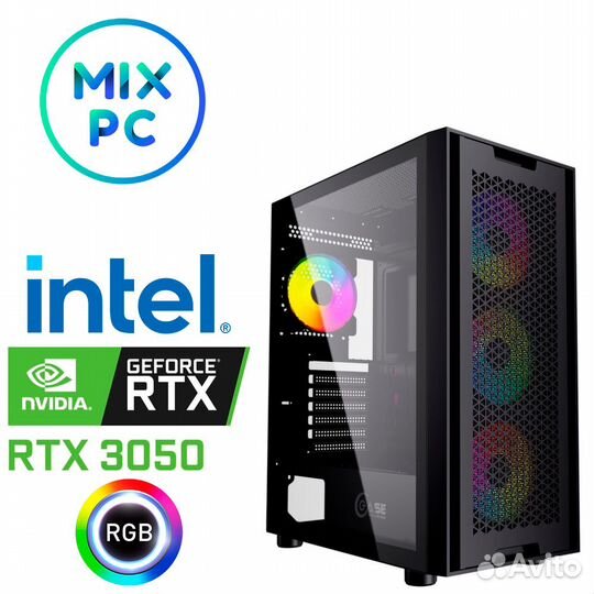 Компьютер i3 10100F + RTX3050
