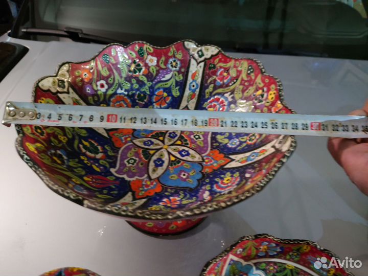 Посуда цветное стекло