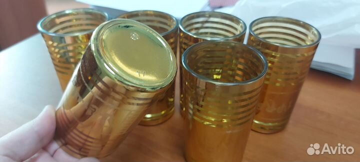 Стаканы стеклянные новые в упаковке
