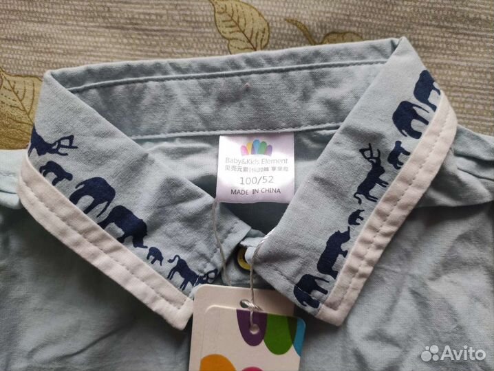 Рубашка на мальчика (100 см)