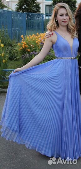 Выпускное вечернее платье в пол Sherri Hill