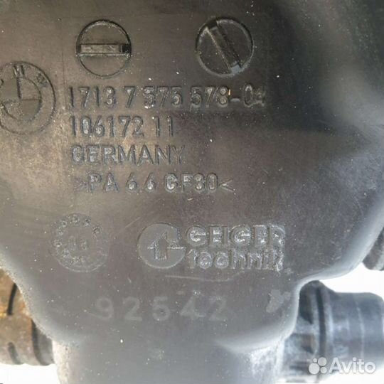 Расширительный бачок 7575578 BMW 7 F01/F02 0 Бензи