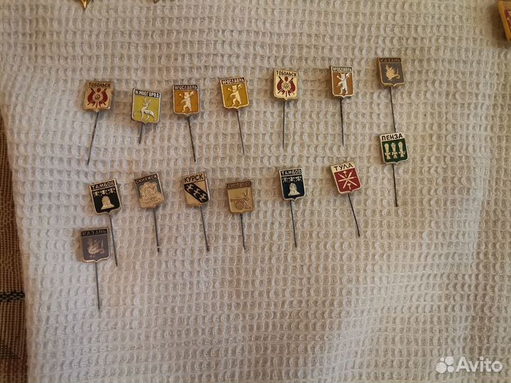 Значки - Гербы городов