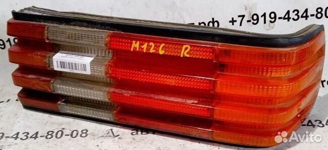 Фонарь задний правый mersedesbenz W126 S 79-91г