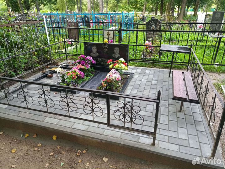 Благоустройство могил