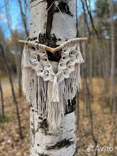 Макраме панно