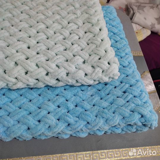 Плед детский плюшевый