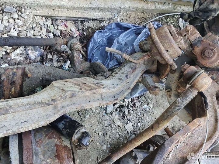 Фотон 1069 балка в сборе ступица.колодки