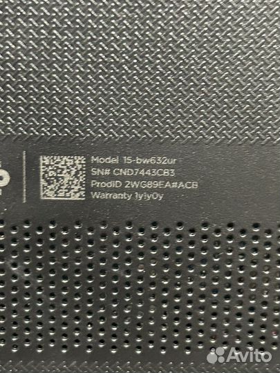 Ноутбук hp