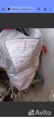 Детские санки коляска с колесами