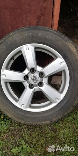 Литые диски r17на Toyota rav4