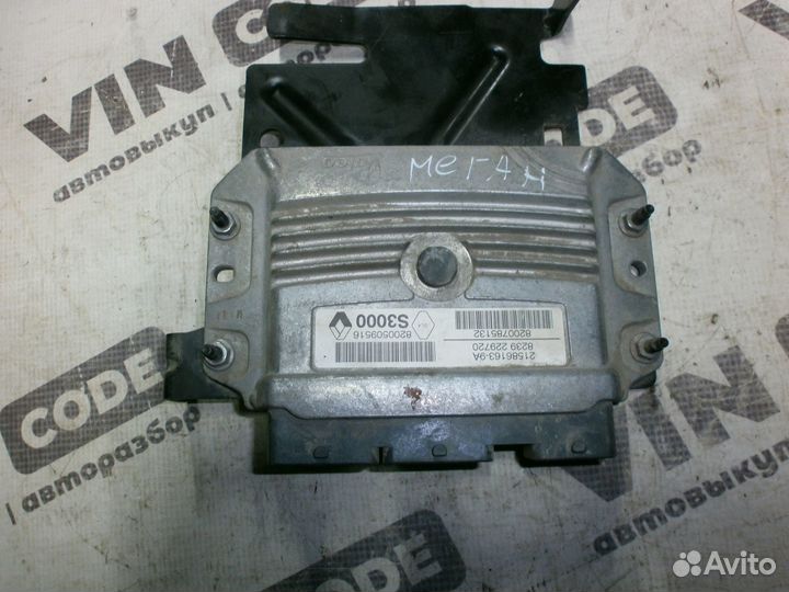 Блок управления двигателем Renault Megane