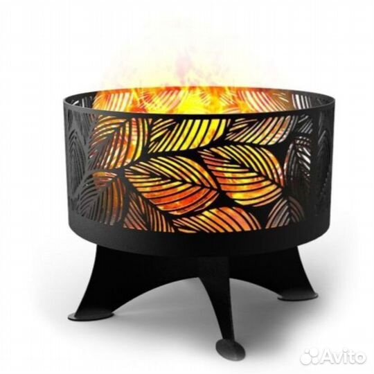 Костровая чаша черная 70см