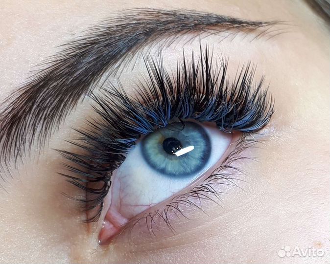 Наращивание ресниц. Носка 1.5 месяца