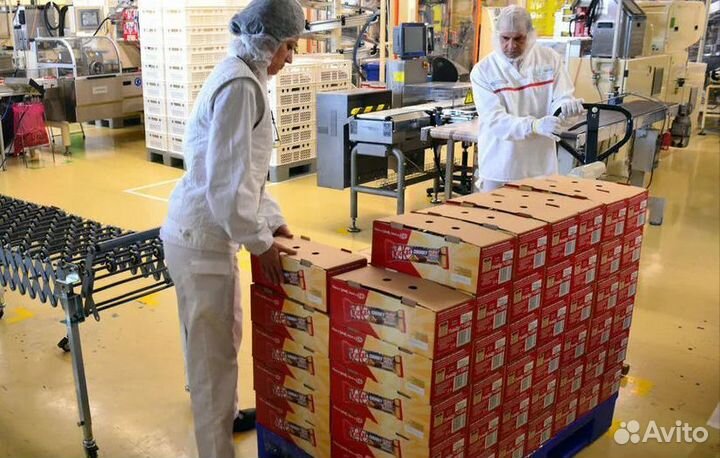 Вахта в Москве- Грузчик на склад батончиков киткат