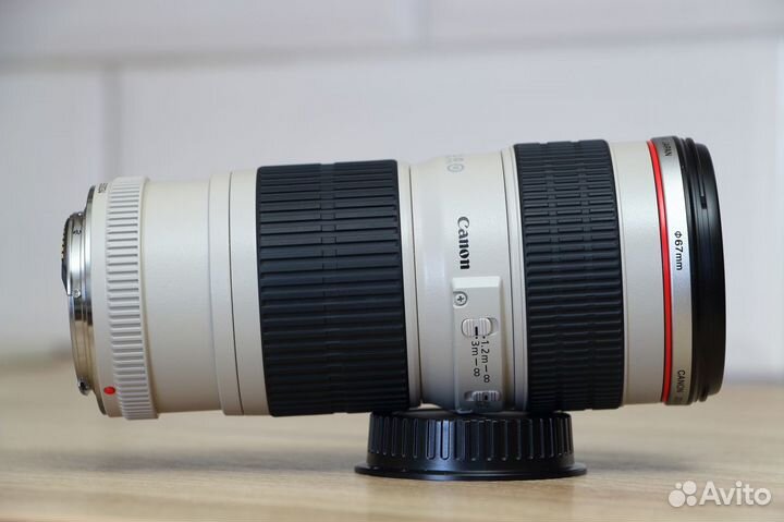 Canon EF 70-200mm f/4L USM + фильтр