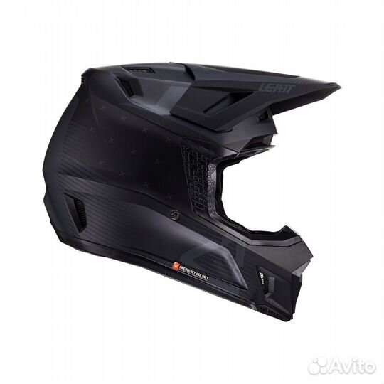 Мотошлем Leatt Moto 7.5 Helmet Kit (Stealth, L, 2