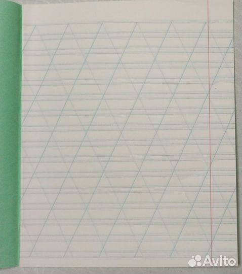 Тетради в косую линию 12 л