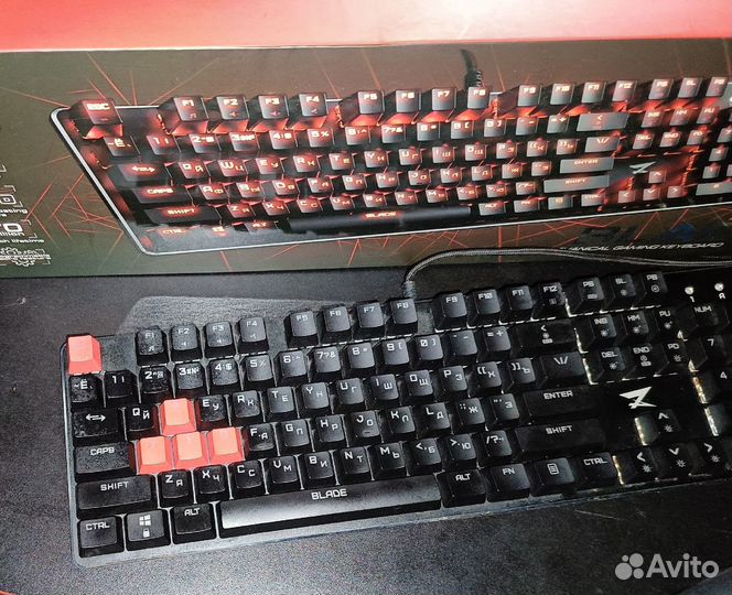 Клавиатура ZET gaming Blade Kailh Red