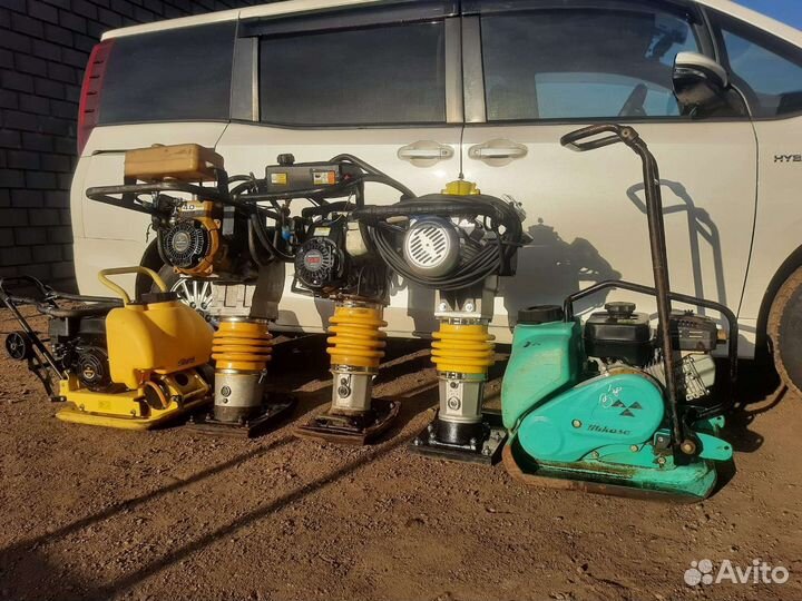 Аренда виброплиты, вибротрамбовки, шлепноги в Чите