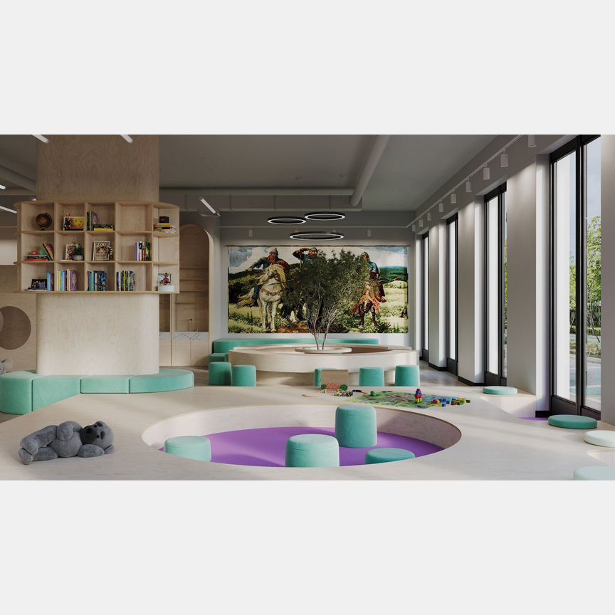 1-к. квартира, 50 м², 6/30 эт.