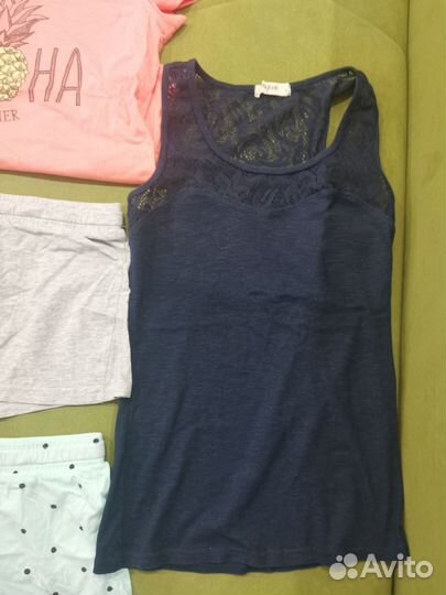 Вещи пакетом домашние, для девушки. размер 46-48