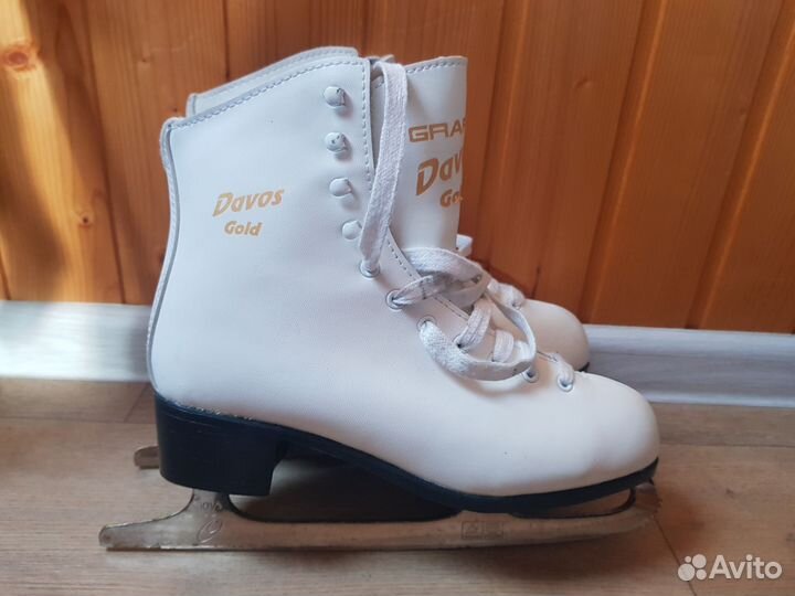 Фигурные коньки graf davos gold 41 р