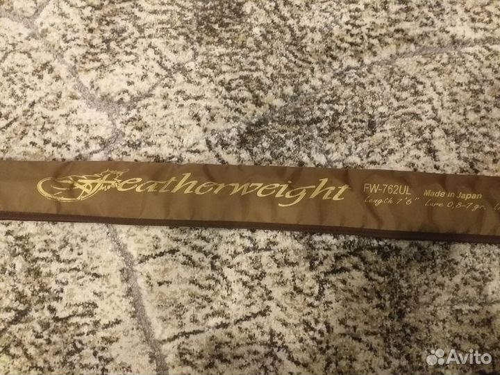 Спиннинг daiko featherweight fw 762ul