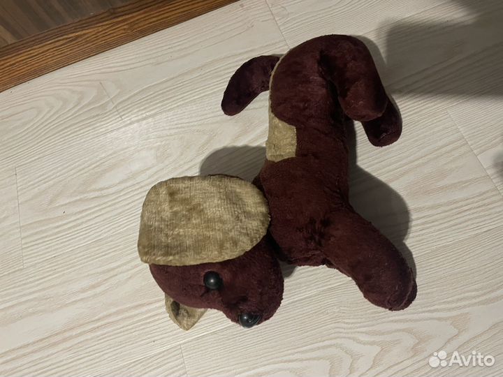 Мягкая советская игрушка собвчка СССР